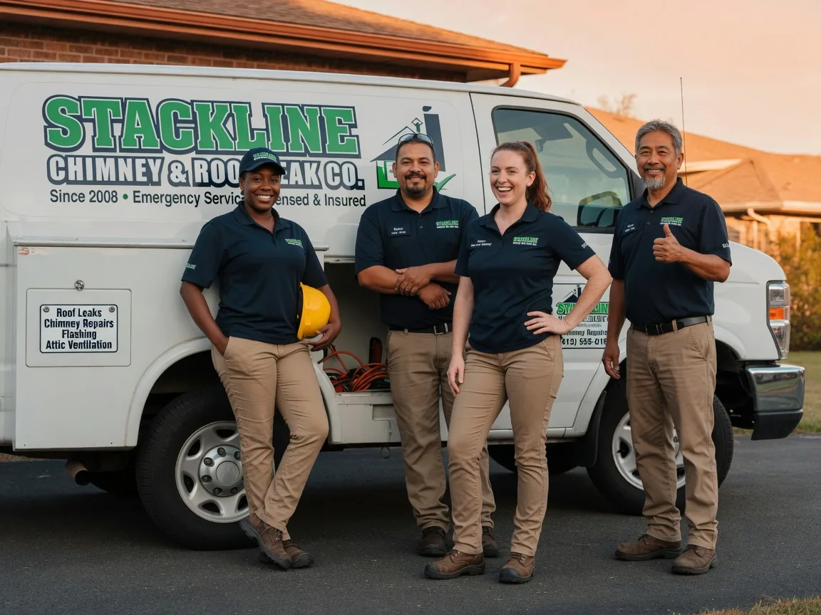 Chimney flashing repair company in Caribou, ME